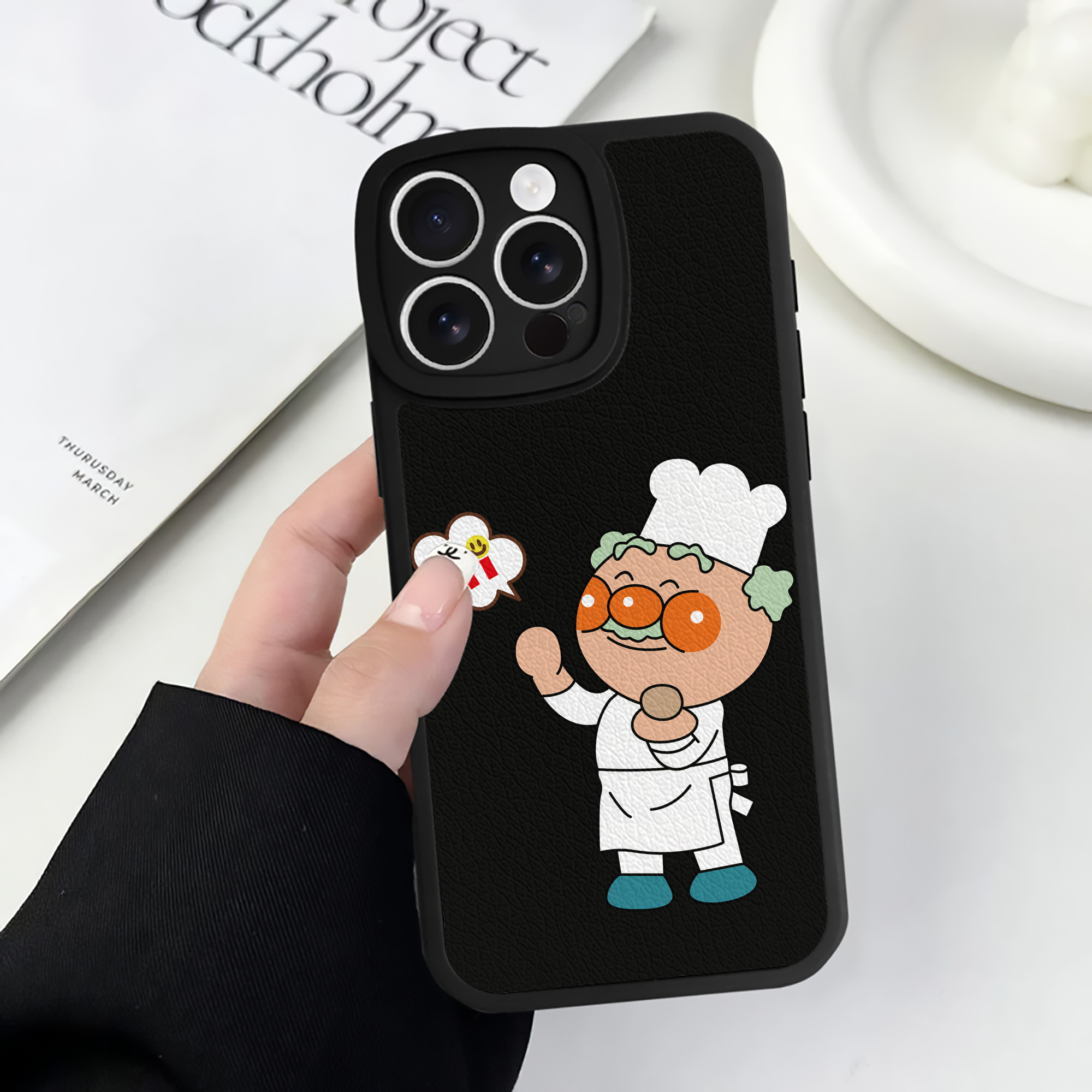 （画像用） アンパンマン Anpanman 【iPhone 16シリーズ対応】シリコンスマホケース（レザー調） 材質：シリコン